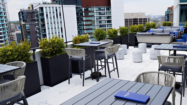 Hip Flask Rooftop Bar in Maryland