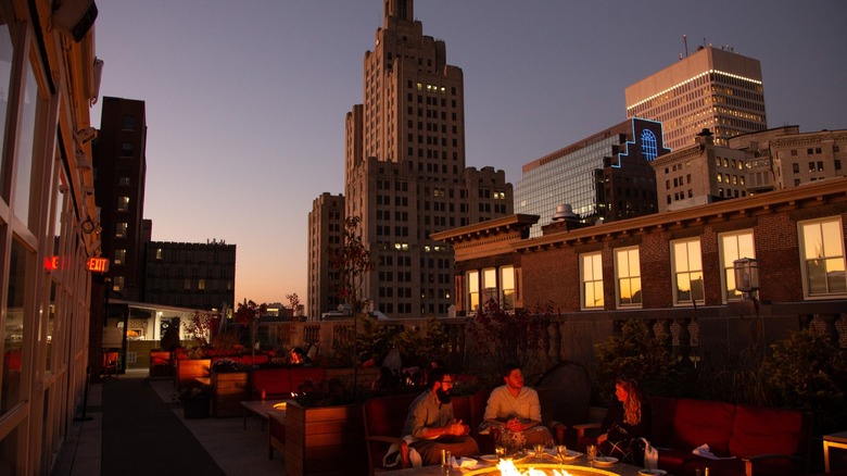 Rooftop at the Providence G in Rhode Island