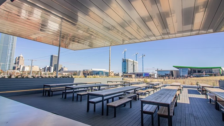 Social Capital rooftop bar in Oklahoma