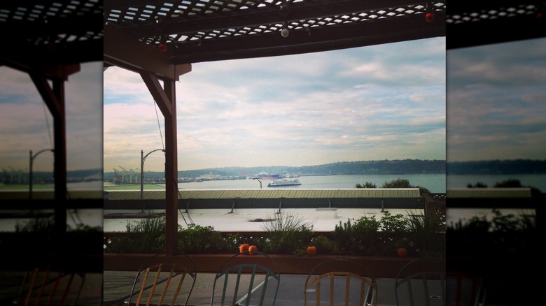 The Pink Door rooftop bar in Washington State