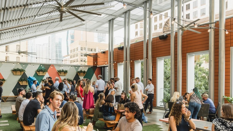 Upstairs at Caroline in Texas