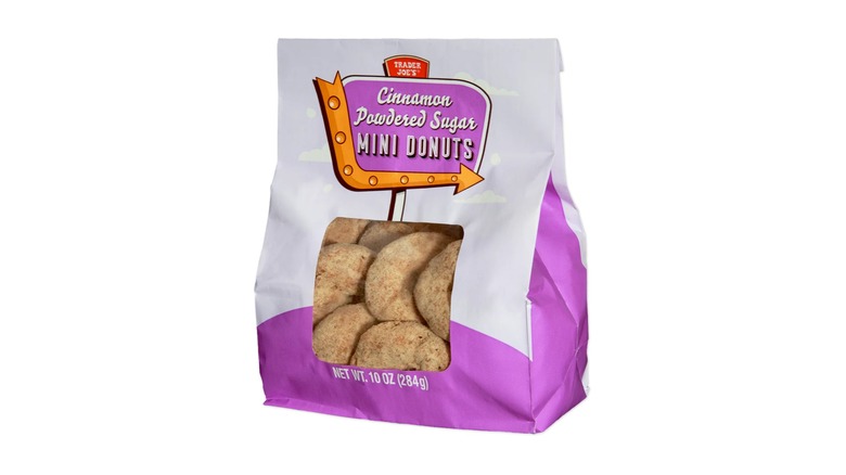 Trader Joe's Cinnamon Powdered Sugar Mini Donuts
