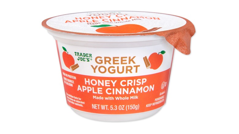 Trader Joe's Honey Crisp Apple Cinnamon Greek Yogurt