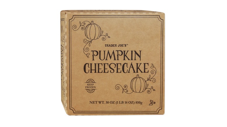 Trader Joe's Pumpkin Cheesecake