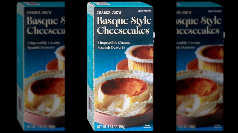 Trader Joe's Basque Style Cheesecakes