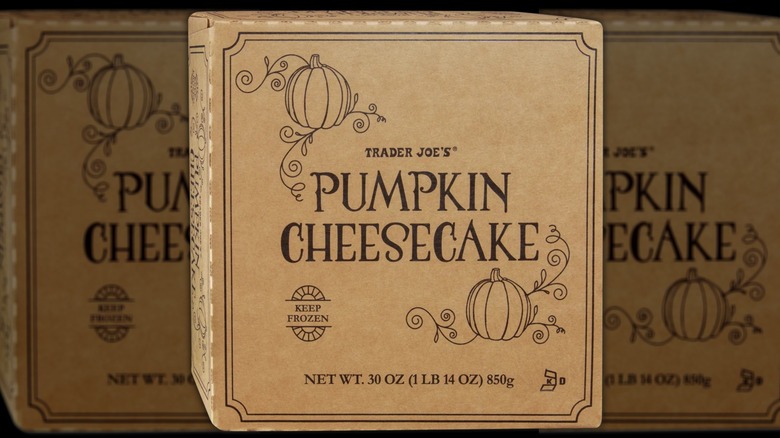 Trader Joe's Pumpkin Cheesecake