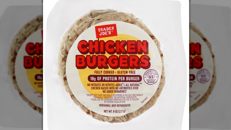 Trader Joe's Chicken Burgers