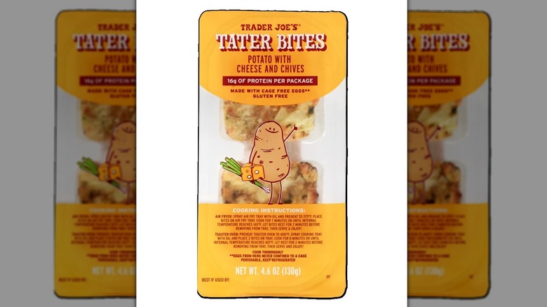 Trader Joe's Tater Bites with Cheese and Chives