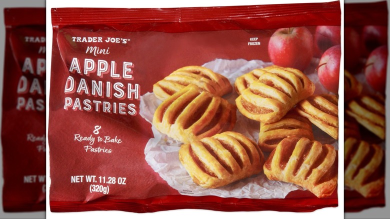 apple danishes with red bag