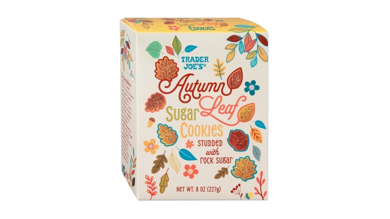 Trader Joe's Autumn Leaf Sugar Cookies