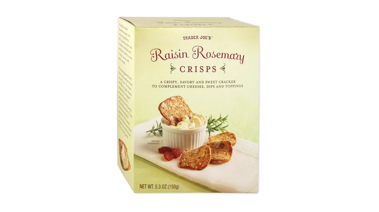 Trader Joe's Raisin Rosemary Crisps