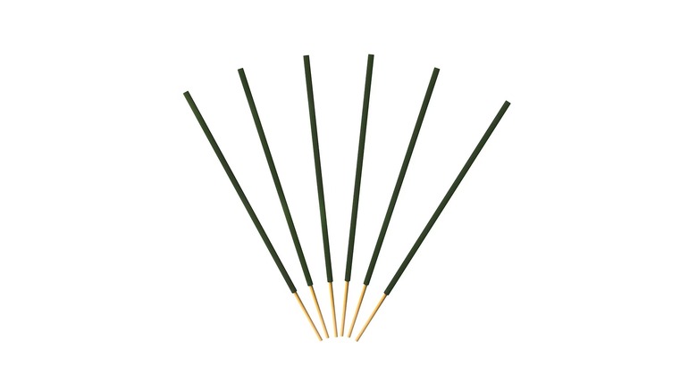 Dollar Tree Garden Collection citronella incense sticks product image on white background.