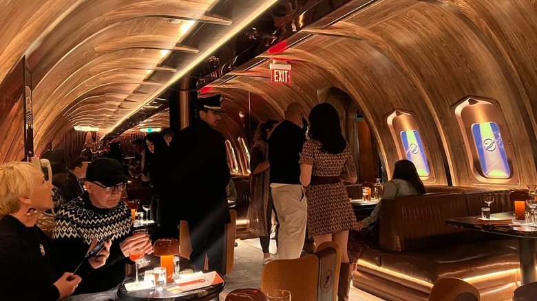 interior of carry on bar