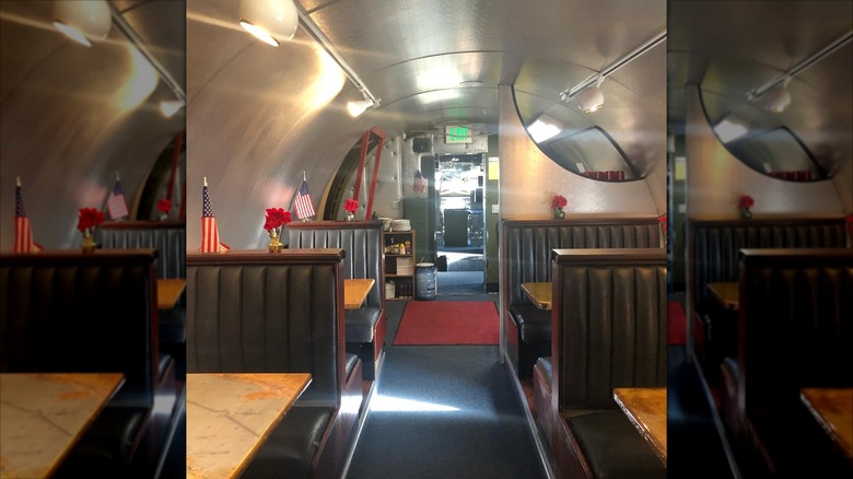 Interior of The Airplane Restaurant