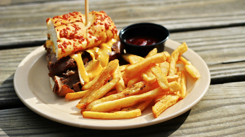 Applebee's food close-up