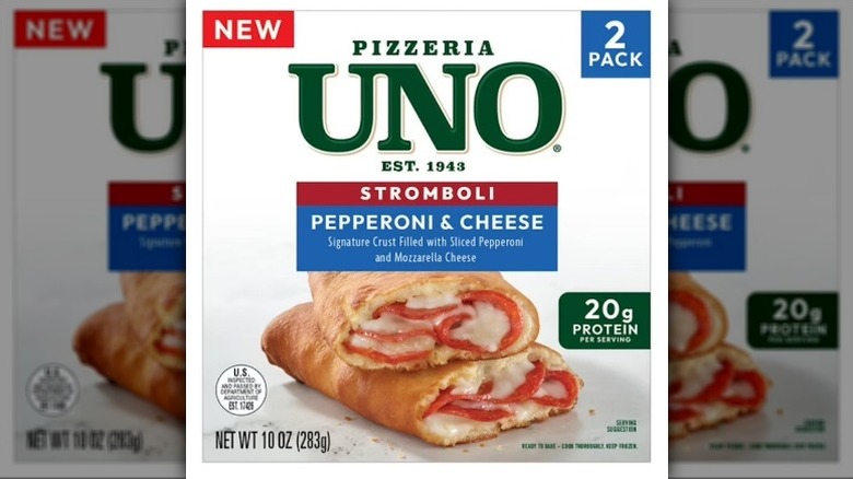 Product image for Pizzeria Uno stromboli with pepperoni and cheese