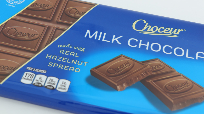 Aldi Choceur bar against white background