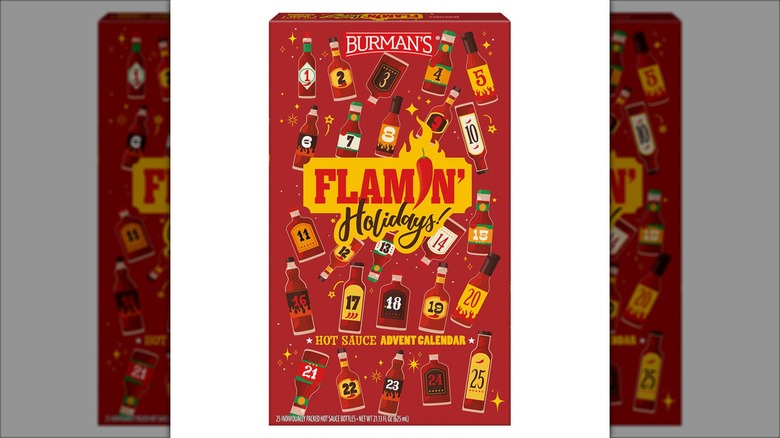 A hot sauce Advent calendar from Burman's