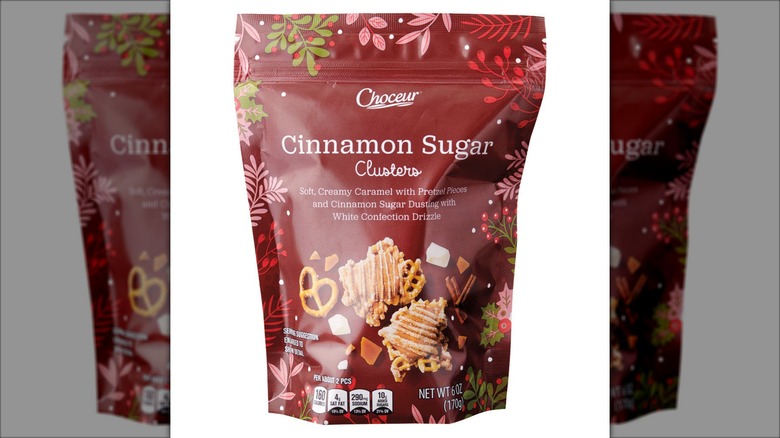 A bag of Choceur's Cinnamon Sugar Clusters
