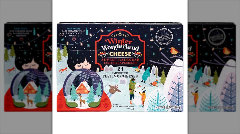 A cheese advent calendar from Emporium Selection