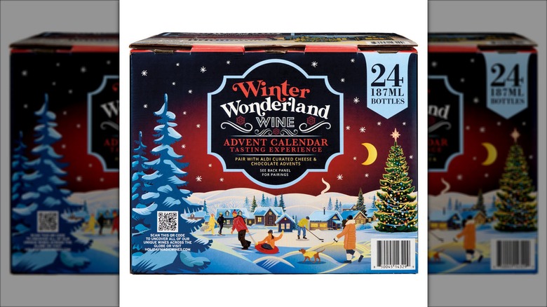 A Winter Wonderland wine Advent calendar