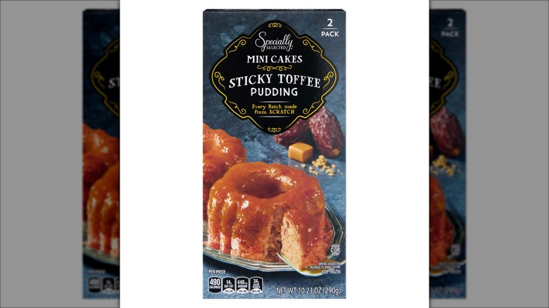 autumnal mini cakes in package