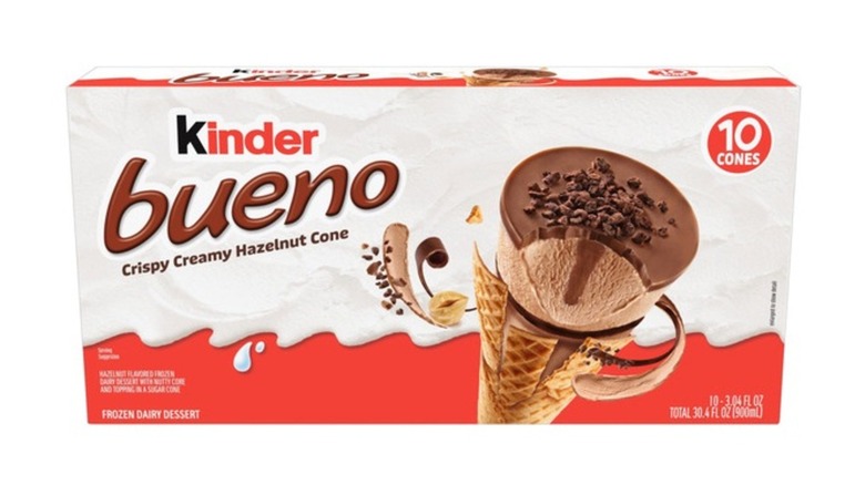 Kinder Bueno Hazelnut Cone Frozen Dessert