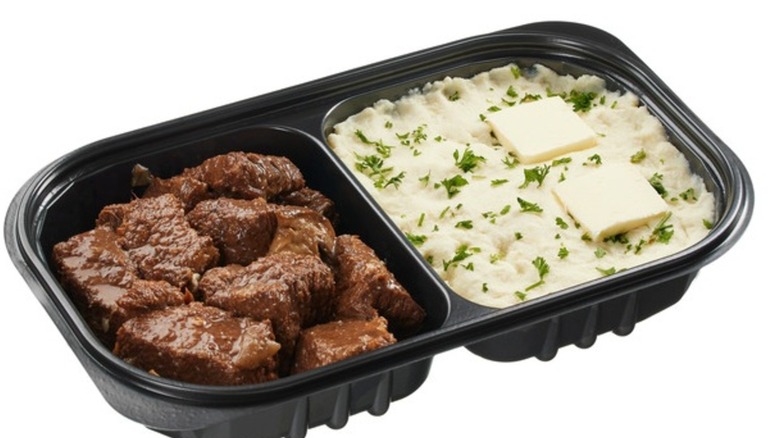 Kirkland Signature Braised Beef with Yukon Mashed Potatoes