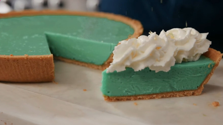 video still of taco bell baja blast pie from Live Mas Live 2024