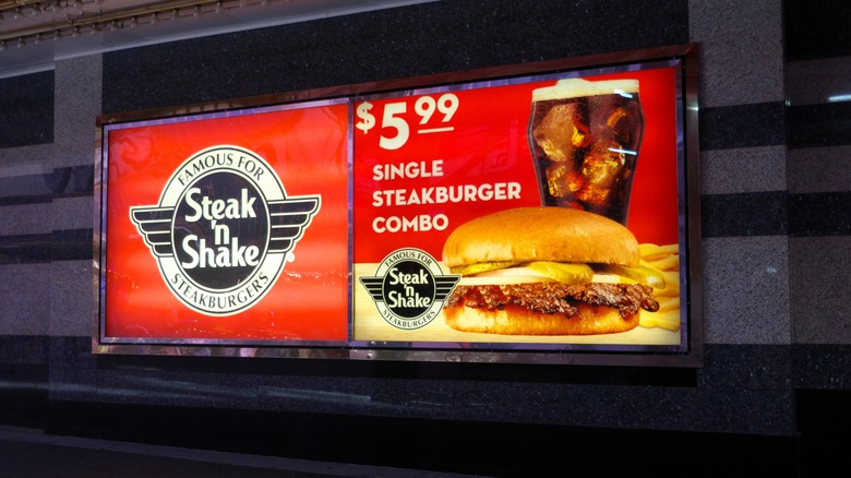 steak 'n shake ad for steakburger