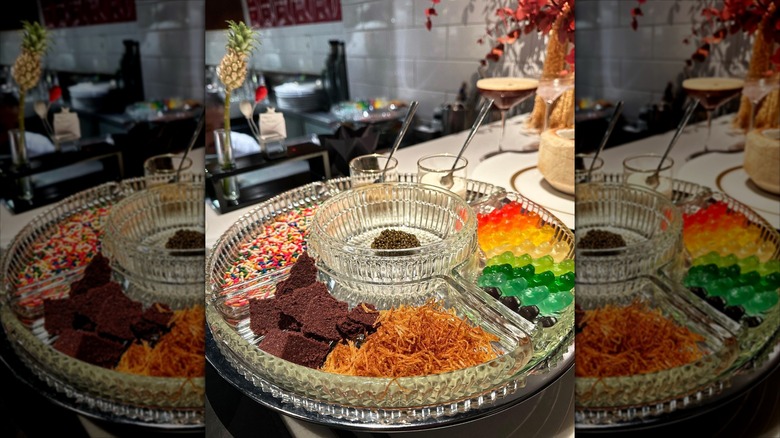 a truffle sundae platter from pineapple and pearls