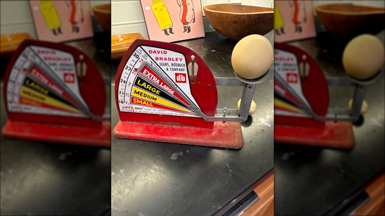 vintage egg grader by sears roebuck