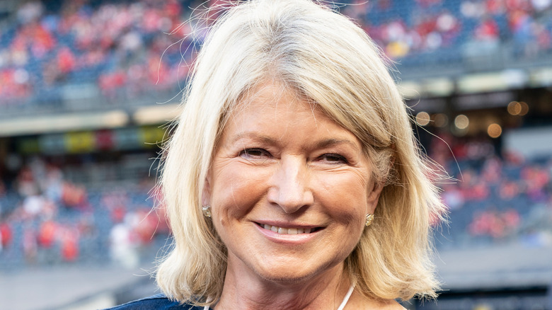 martha stewart smiling