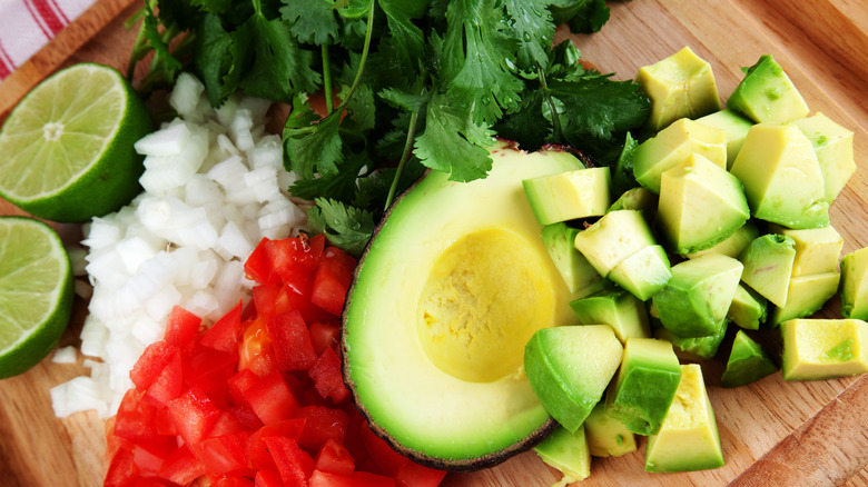 Guacamole ingredients