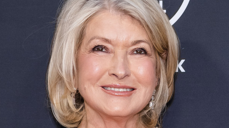 martha stewart smiling