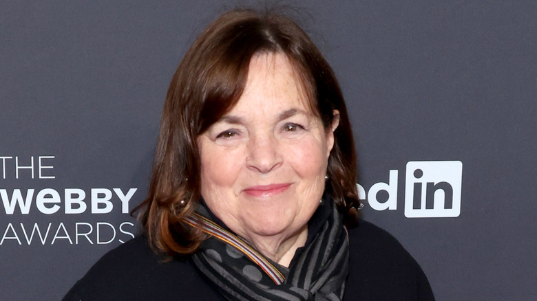 ina garten at the webby awards on red carpet