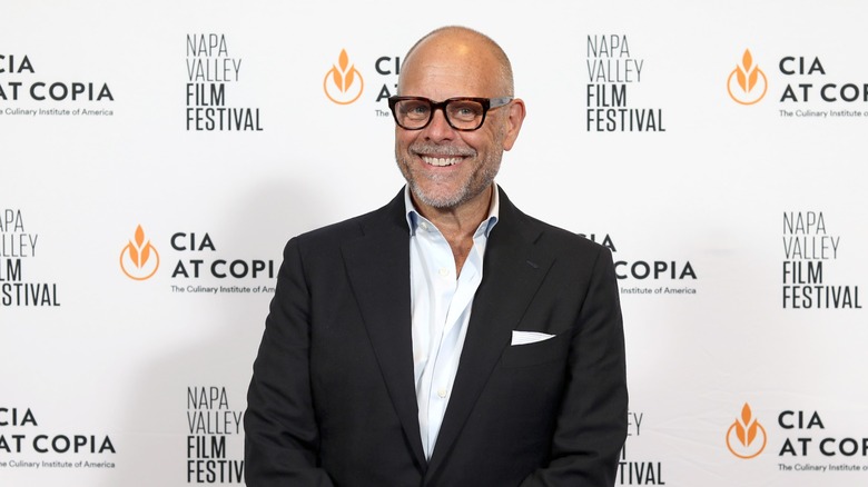 alton brown on the red carpet