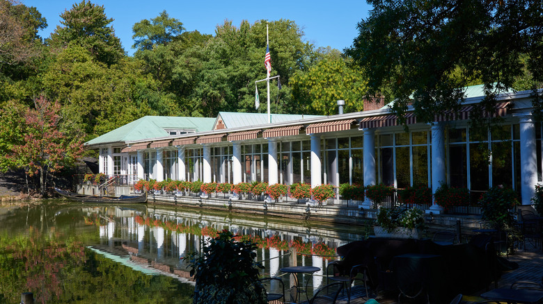 The Central Park Boathouse, formerly known as the Loeb Boathouse.