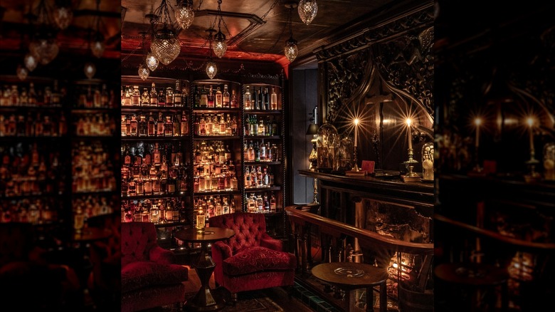 Inside Bertie's Bar at The Fife Arms