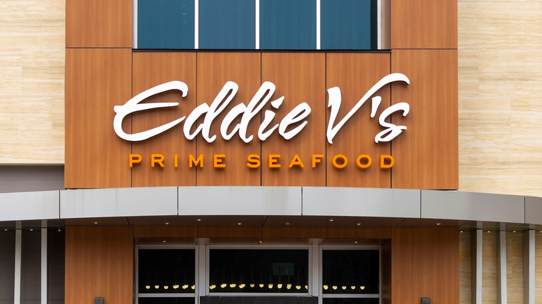 The logo for Eddie V's Prime Seafood