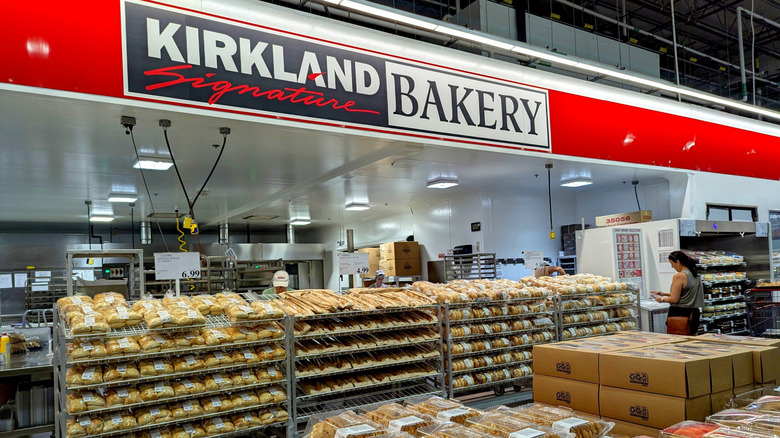 Costco's bakery section