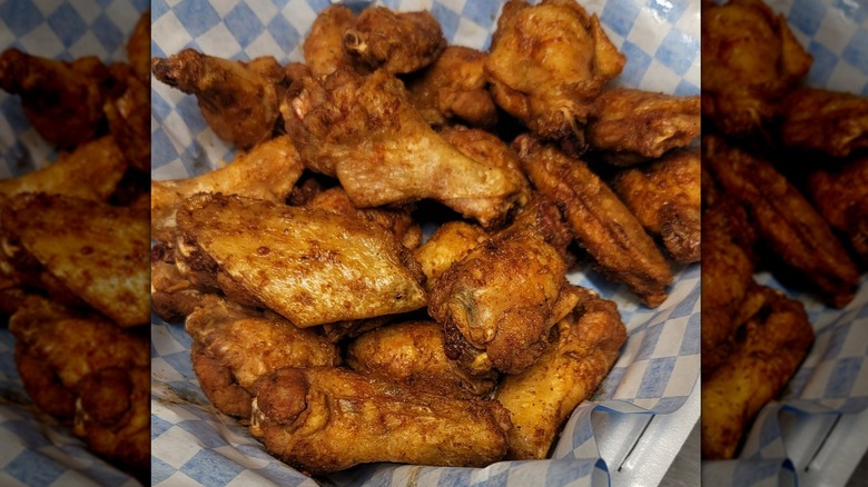 A basket of fried chicken from The Chicken Coop