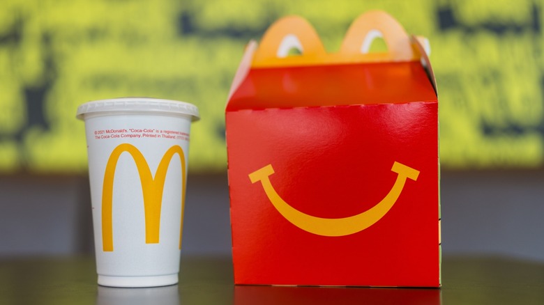 mcdonald's happy meal and kid's drink