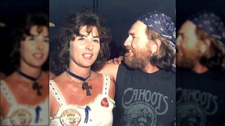 allegani jani schofield in the '70s with friend