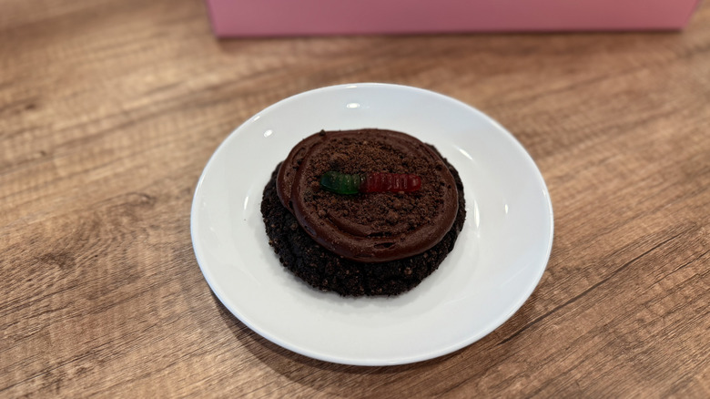 Crumbl Dirt Cake Cookie