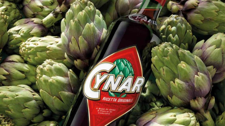 Bottle of Cynar