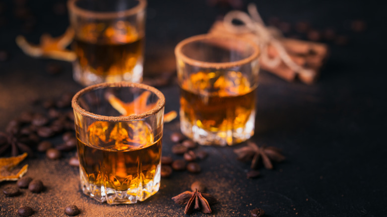 Whisky and spices