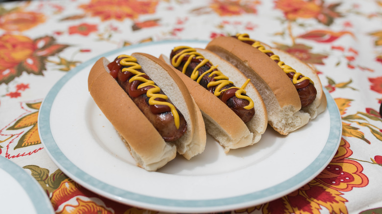 New England hot dogs