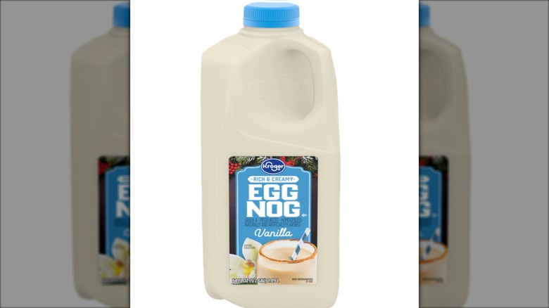 half gallon of vanilla egg nog