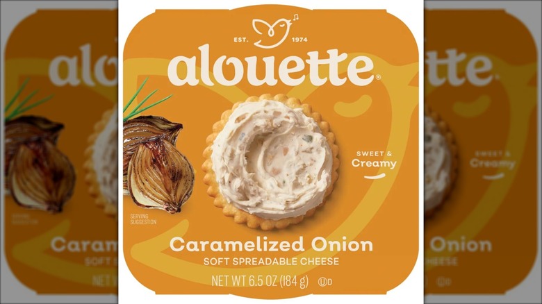 package of spreadable cheese